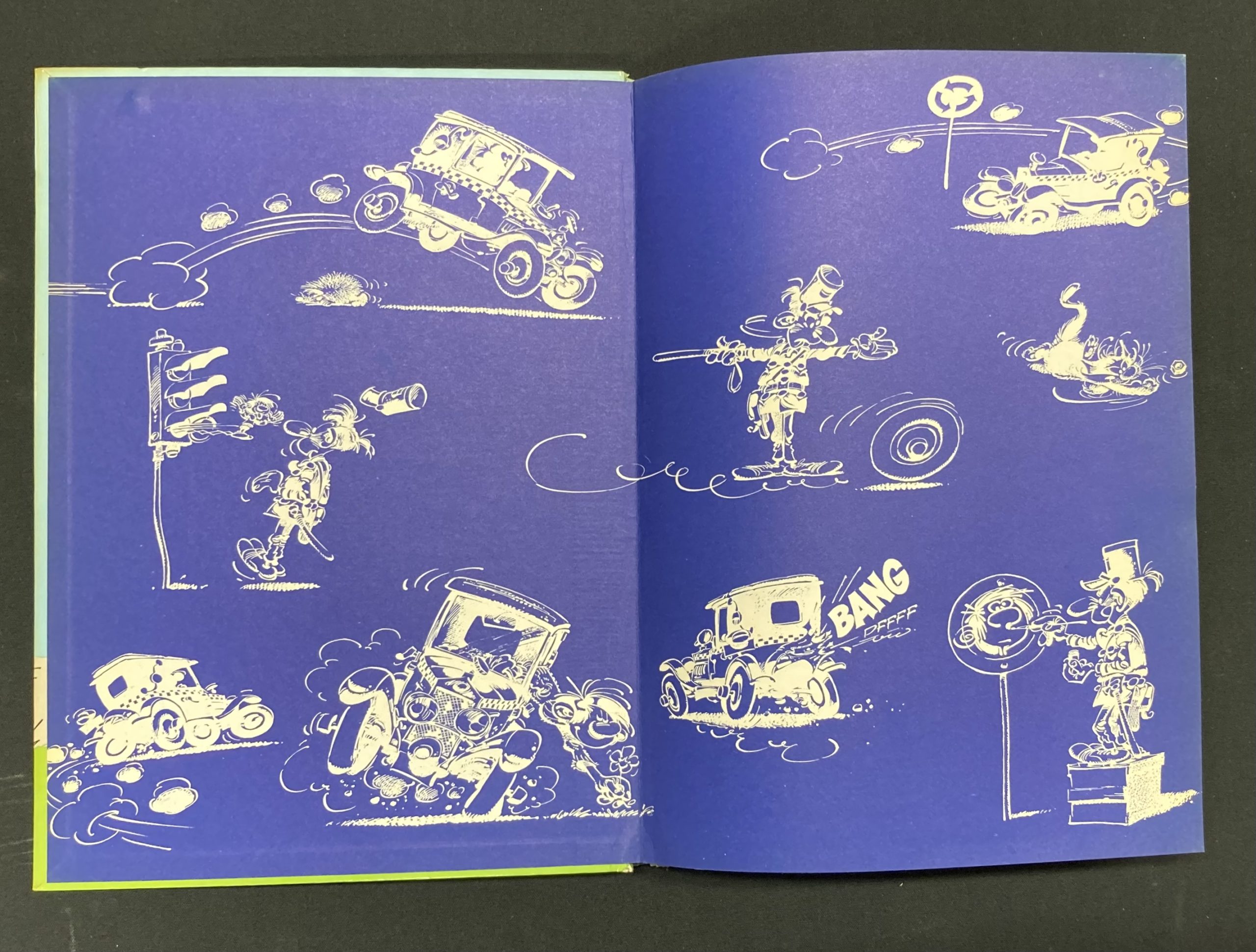 Franquin – La fantastica Fiat 509 di Gaston Lagaffe – Publicité - Amazonie BD