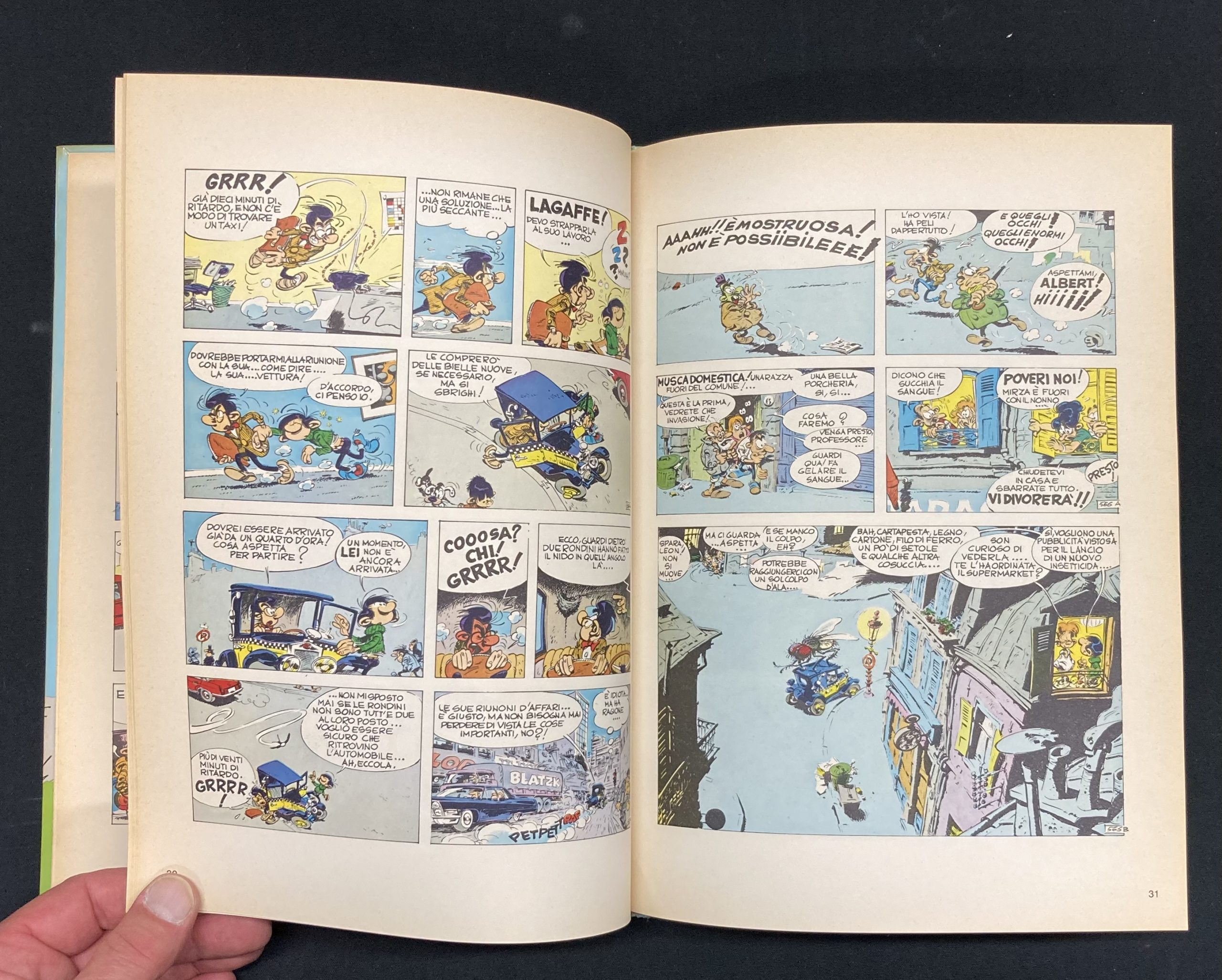 Franquin – La fantastica Fiat 509 di Gaston Lagaffe – Publicité - Amazonie BD