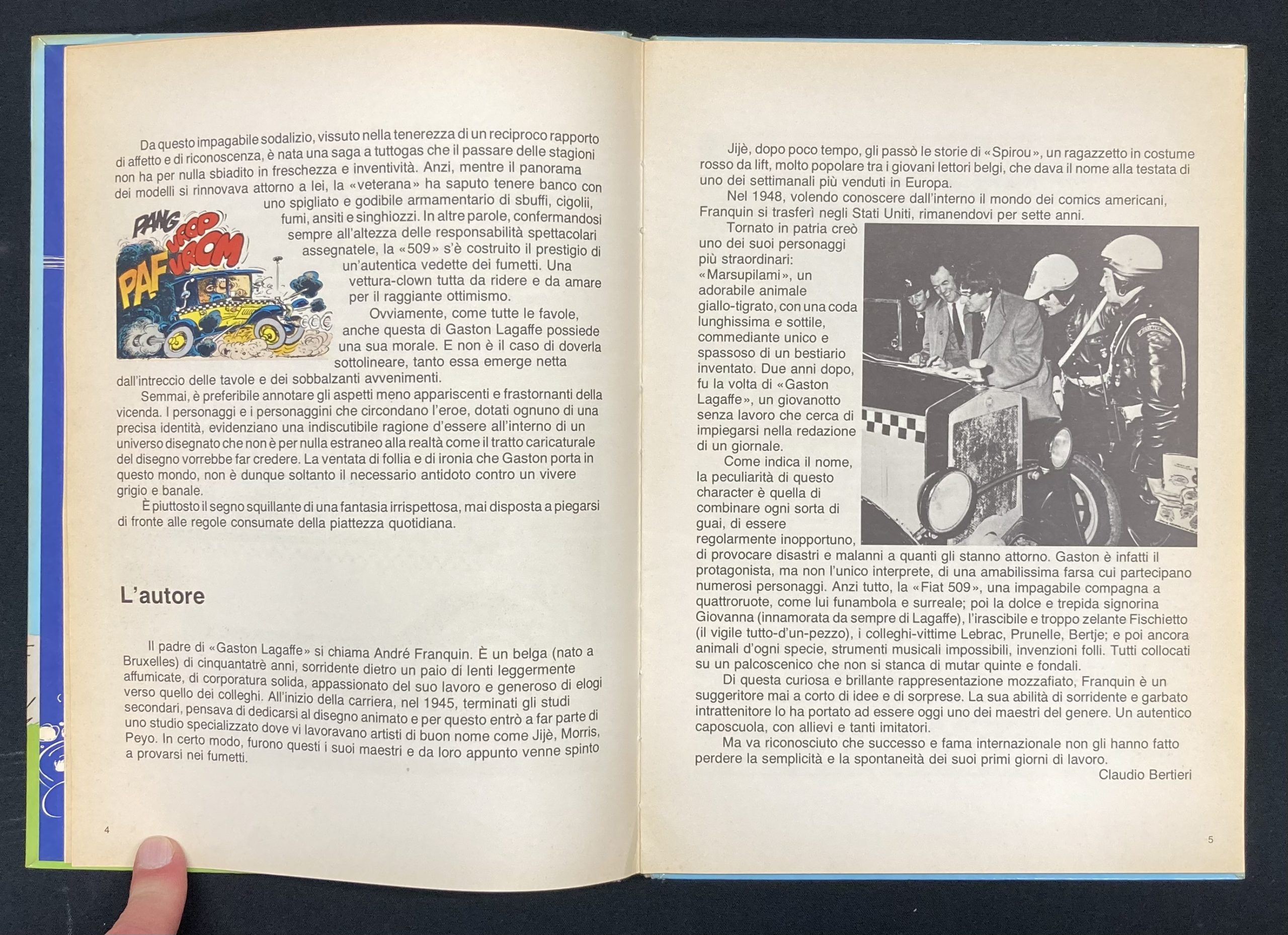 Franquin – La fantastica Fiat 509 di Gaston Lagaffe – Publicité - Amazonie BD