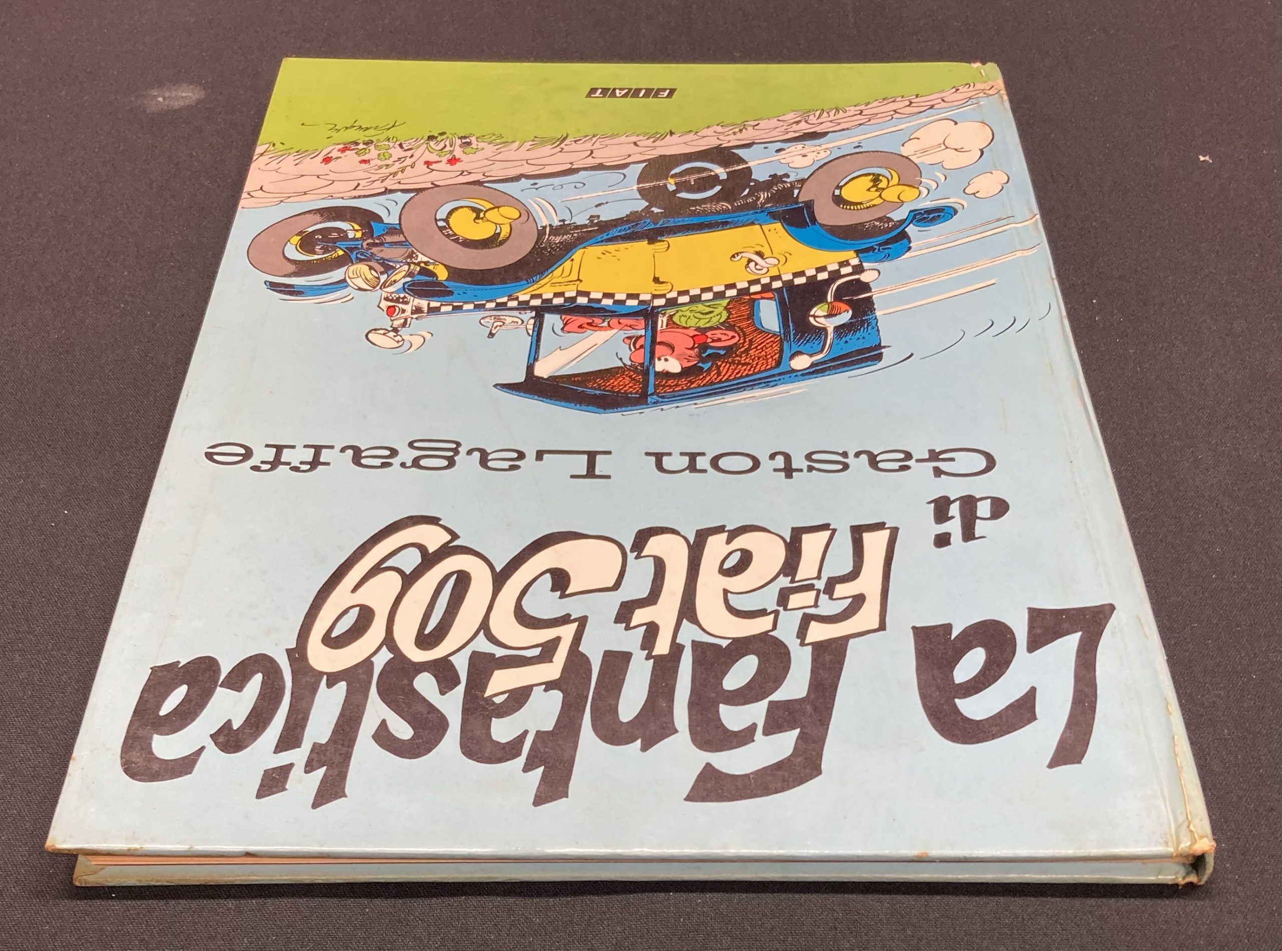 Franquin – La fantastica Fiat 509 di Gaston Lagaffe – Publicité - Amazonie BD