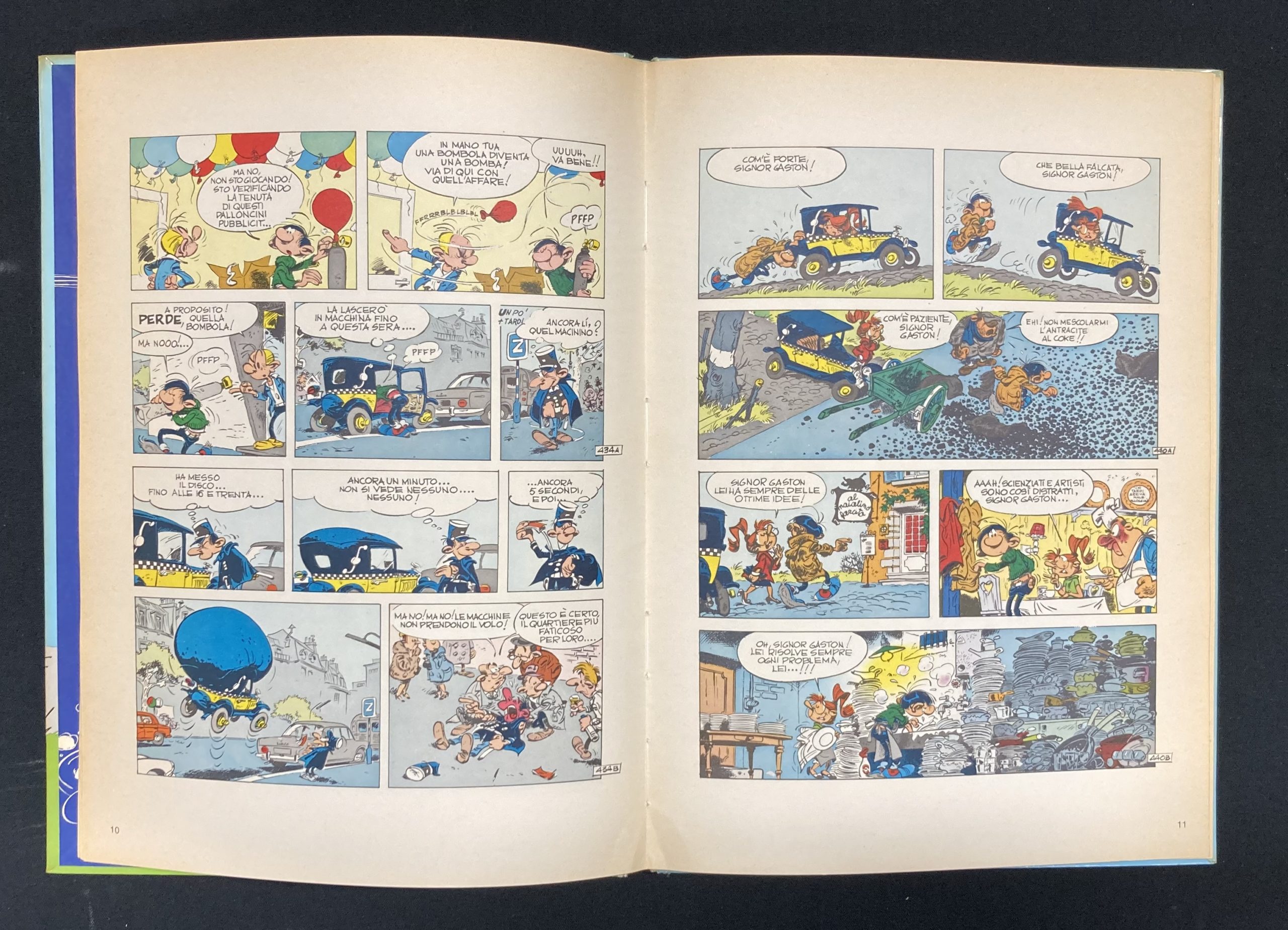 Franquin – La fantastica Fiat 509 di Gaston Lagaffe – Publicité - Amazonie BD