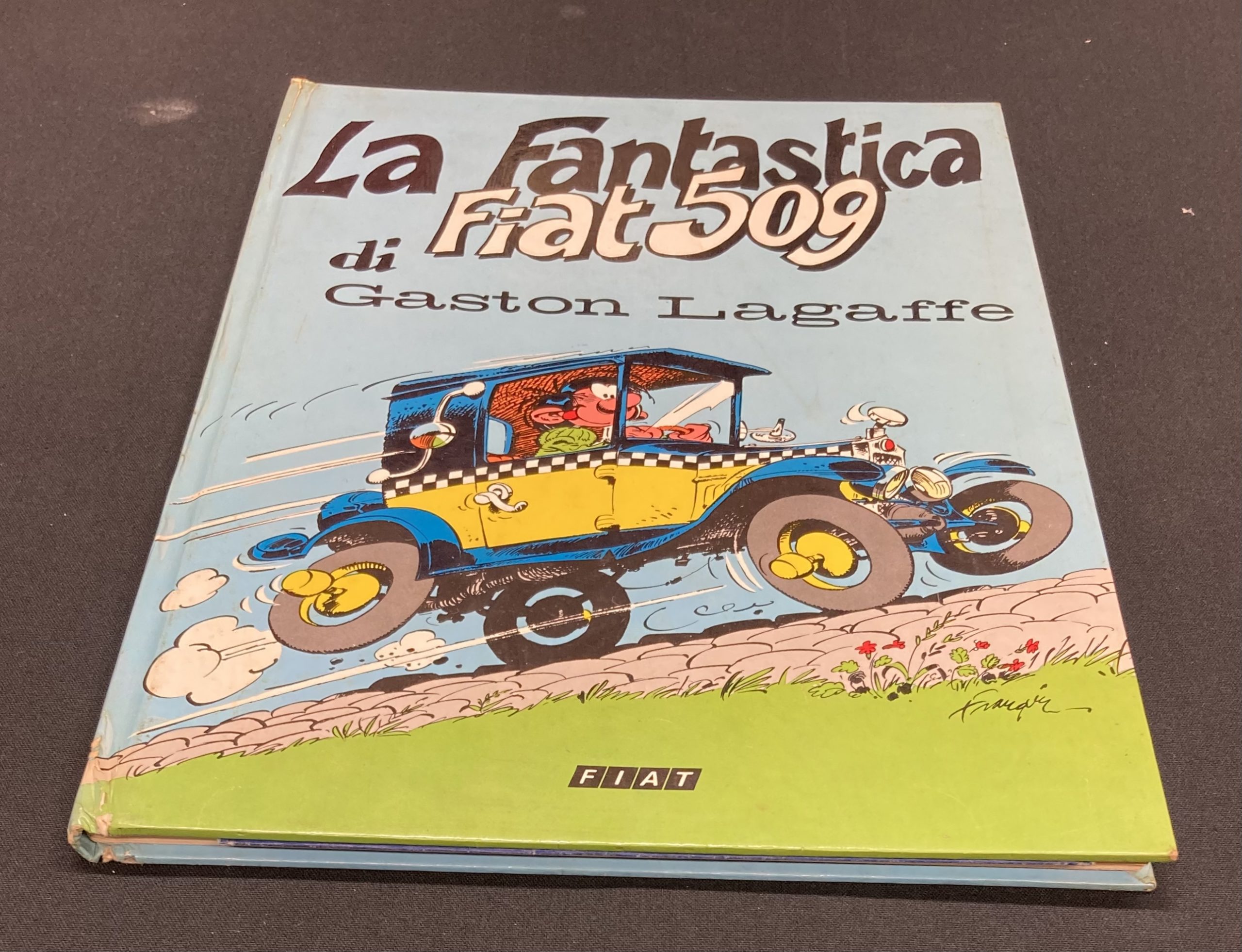 Franquin – La fantastica Fiat 509 di Gaston Lagaffe – Publicité - Amazonie BD