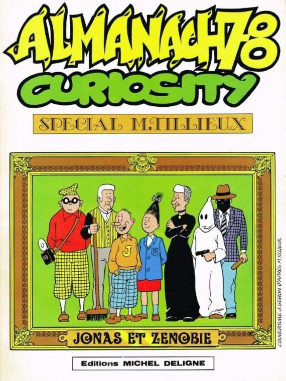 Maurice Tillieux - Almanach Curiosity - Jonas et Zenobie (1978)