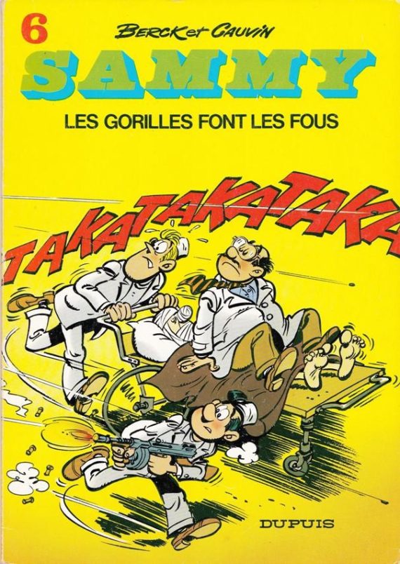 Berck & Cauvin - Sammy N° 6 "Les Gorilles font les fous" (1975)