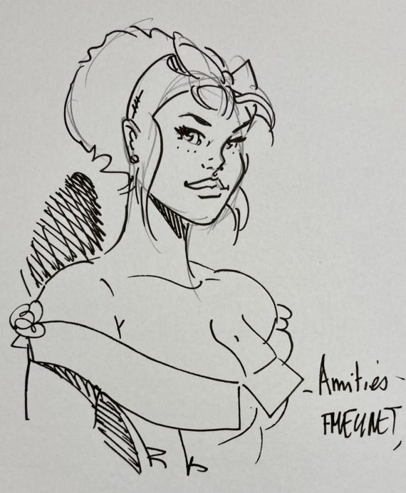 Meynet - Portfolio Il était 7 fois N° 25 + Dédicace (2022)