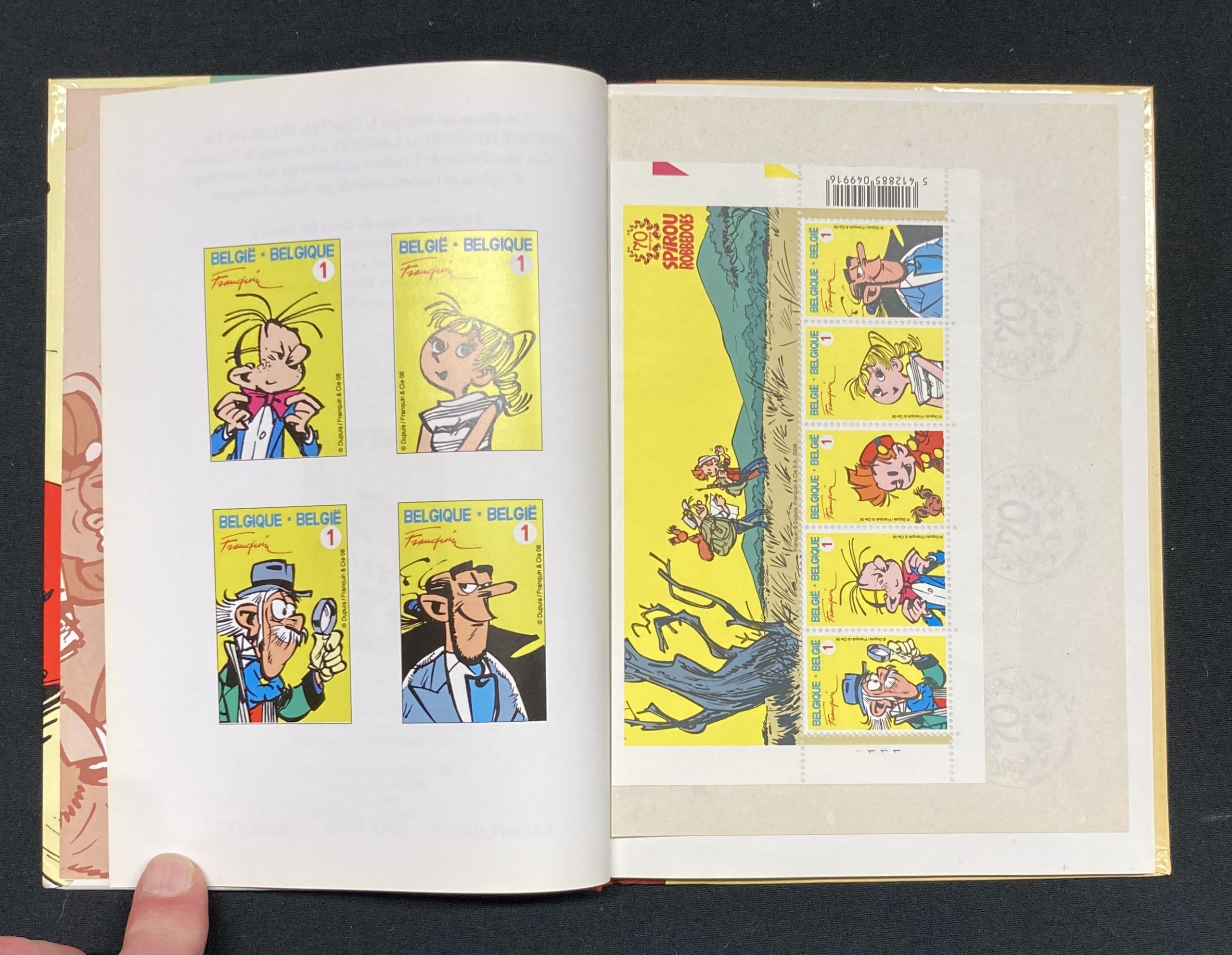 Spirou - Franquin avec adresse - Tirage de tête - Amazonie BD