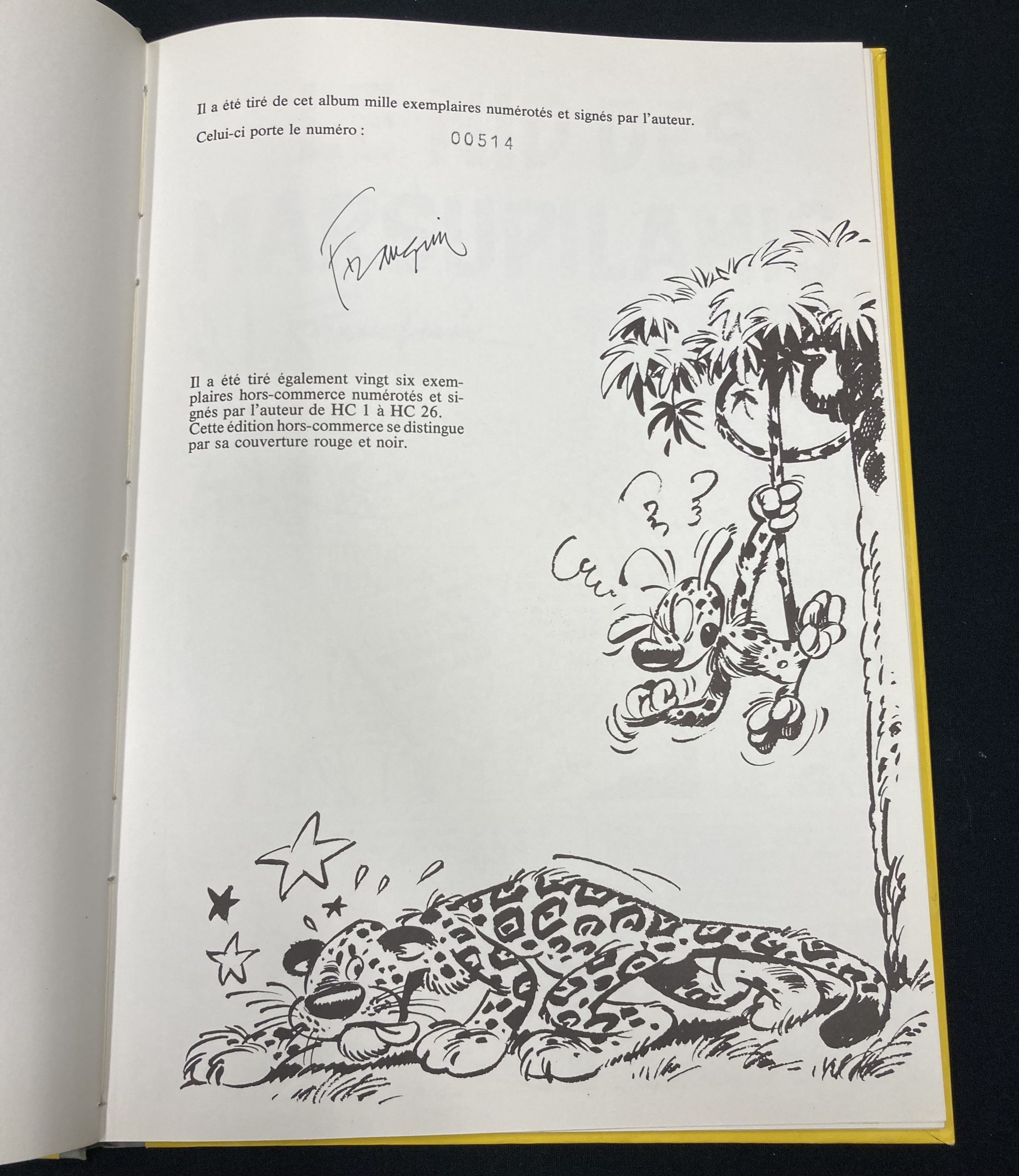 Franquin - Spirou Le nid des Marsupilamis - Tirage de tête - Amazonie BD