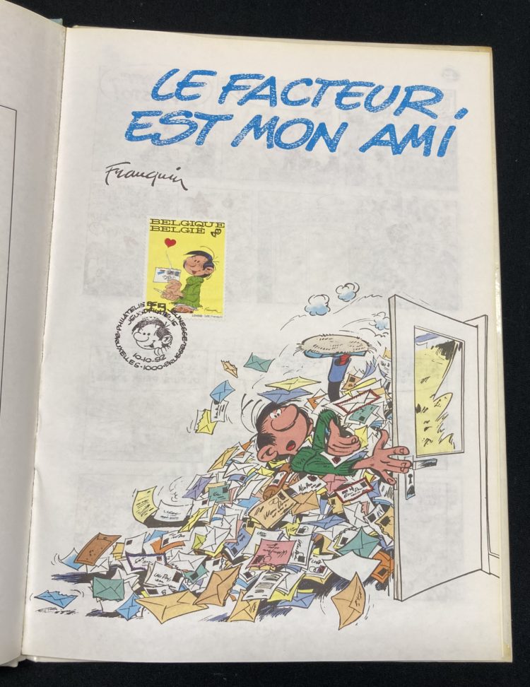 André Franquin Gaston Lagaffe Le facteur est mon ami (1992)