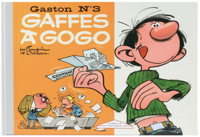 Franquin - Gaston N°2 Gala de gaffes Tirage de Luxe avec coffret - Tirages  spéciaux - Bédécouverte