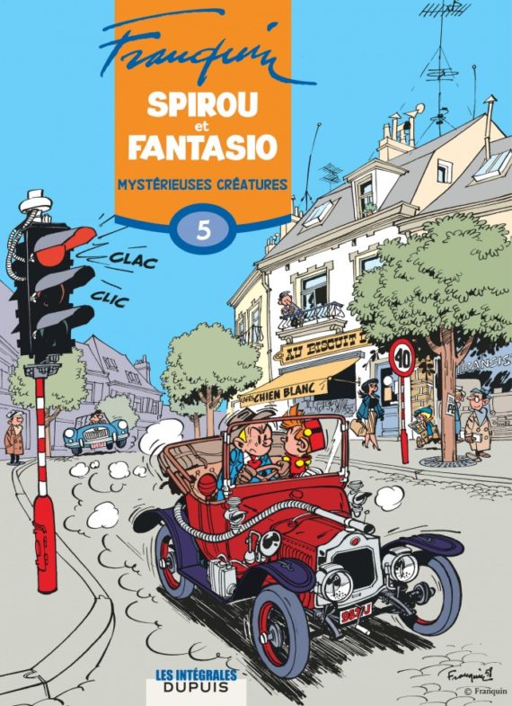 Franquin - Intégrale Spirou et Fantasio Intégrale N° 5 "Mystérieuses créatures" (2008)