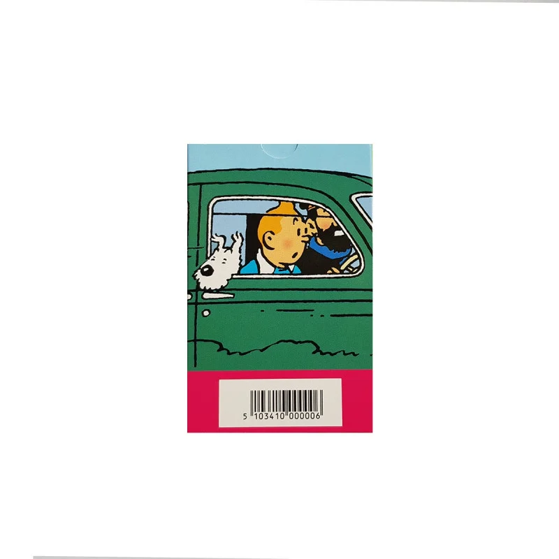 Puzzle Moulinsart Tintin - Chute porte tambour (1000 pièces)