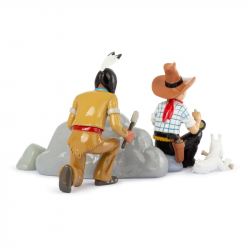 Tintin - 2x Figurine Moulinsart - Hors série N&B
