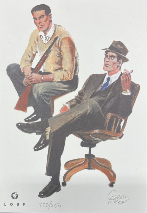 Gérald Forton - Ex libris Bob Morane