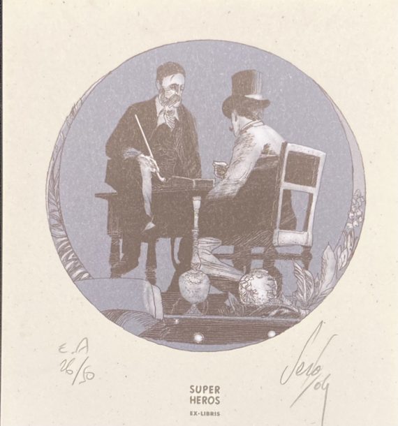 Séra - Ex libris Bram Stoker