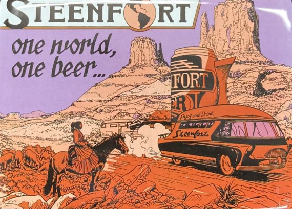 Valles & Van Hamme - Les Maîtres de l'Orge plaque métallique - Promotionnelle