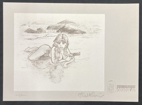 Walthéry - Natacha ex libris