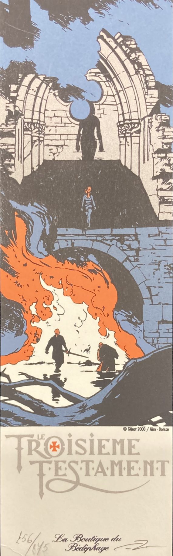 Alex Alice - Ex libris en sérigraphie (2000)