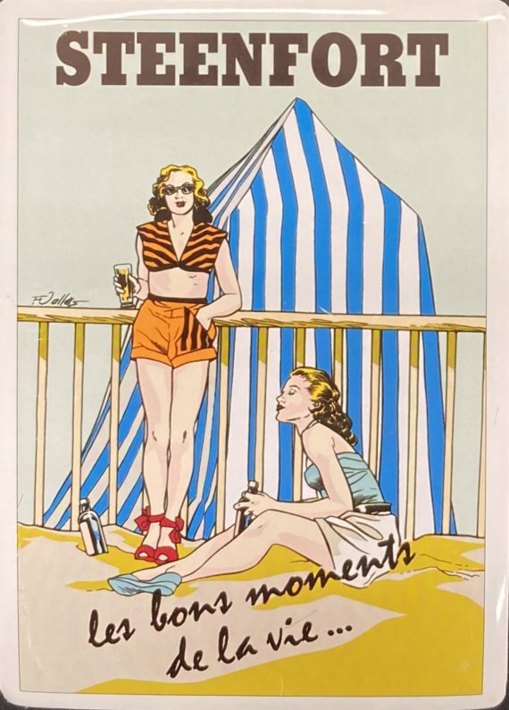 Valles & Van Hamme - Les Maîtres de l'Orge plaque métallique - Promotionnelle