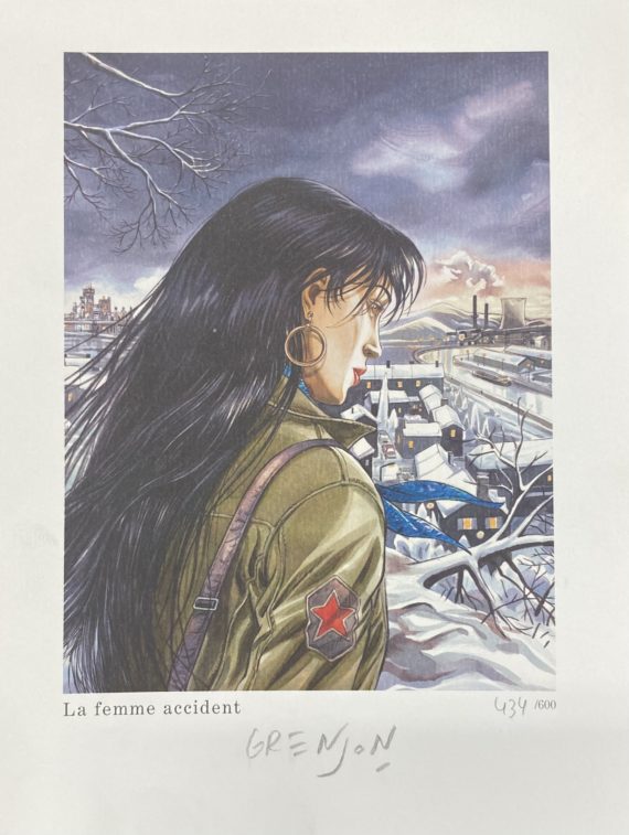 Grenson & Dufaux - La femme accident ex libris (2011)