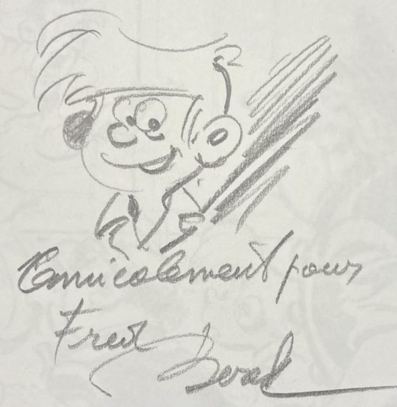 Berck - Lou N° 9 "L'affaire Goldenmeyer" - dédicacé (2011)