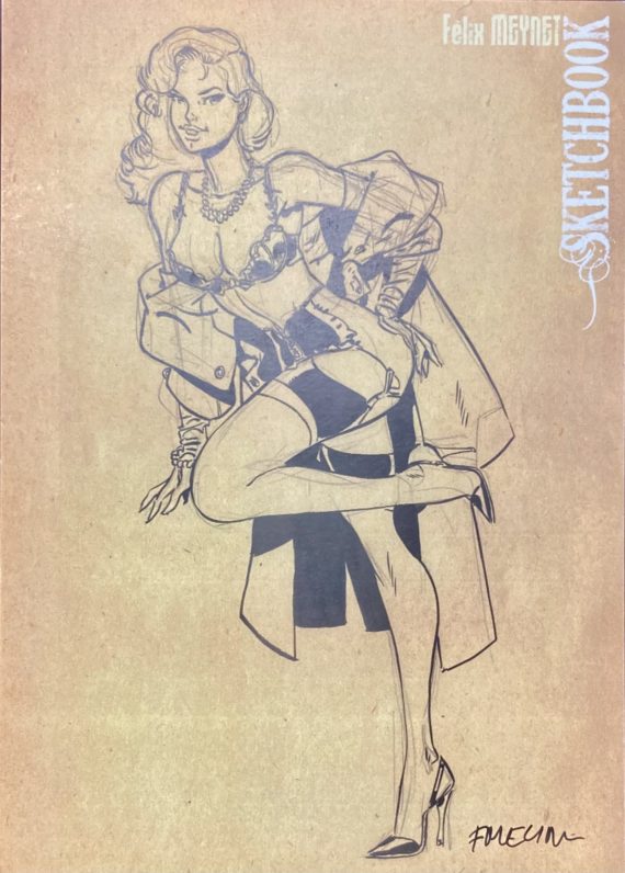 Meynet - ex libris Sketch Book N° 244