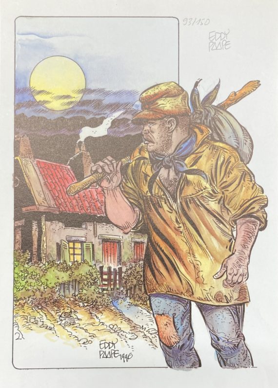 Eddy Paape - Ex libris "Les misérables (1996)