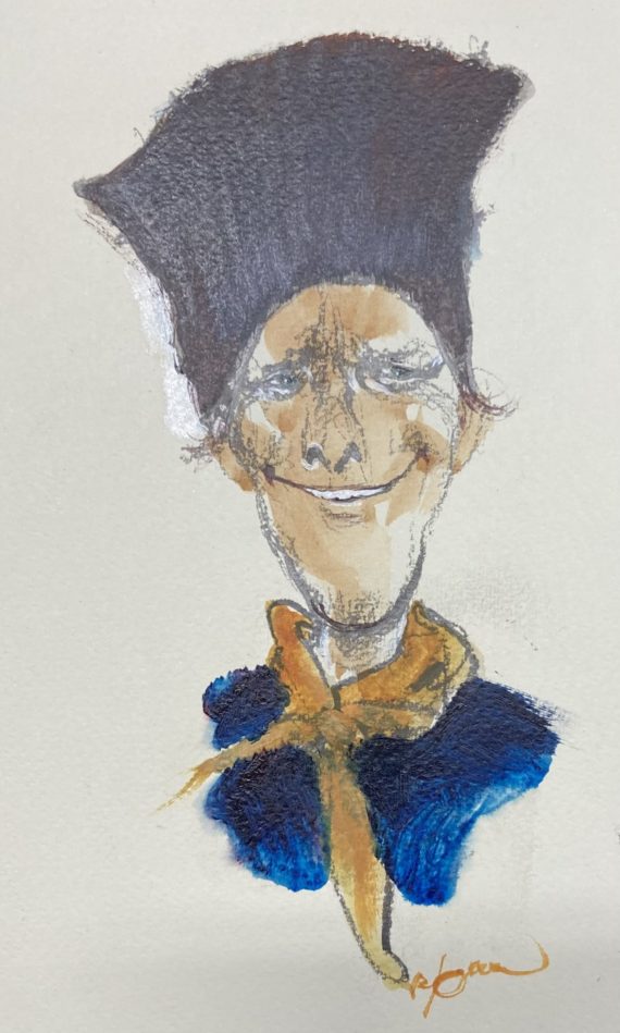 R. Follet & Y. Delporte - Les Zingari Tome 1 - Tirage de tête dessin original (2004)