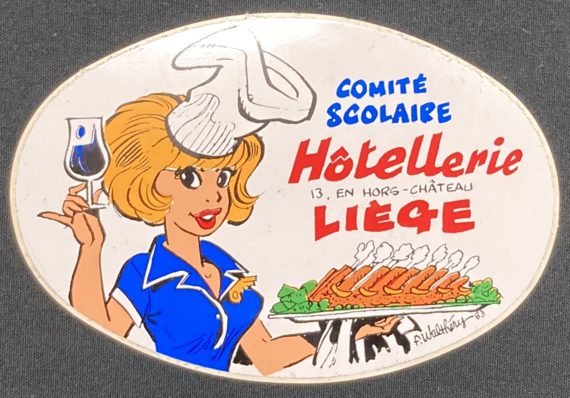 Walthéry - Natacha - Autocollant (1983)