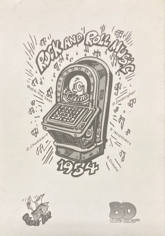 Walthéry, Chabbert, Desorgher, Di Sano & Malik - Portfolio Rock & Roll Music 1954 - (2012)