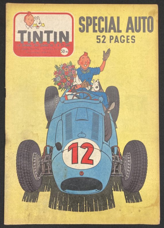 Hergé - Journal de Tintin N° 444 - 10e année (1957)