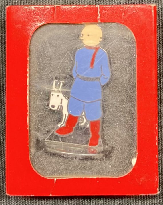 Hergé - Figurine "Corner" Tintin et Milou soviets (1994)