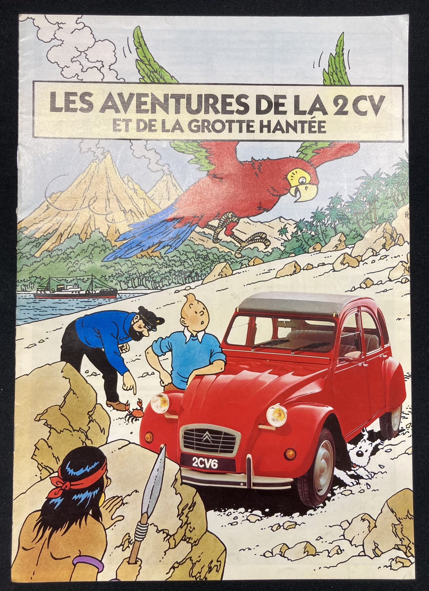 Tintin et Milou par Hergé - Dédicace