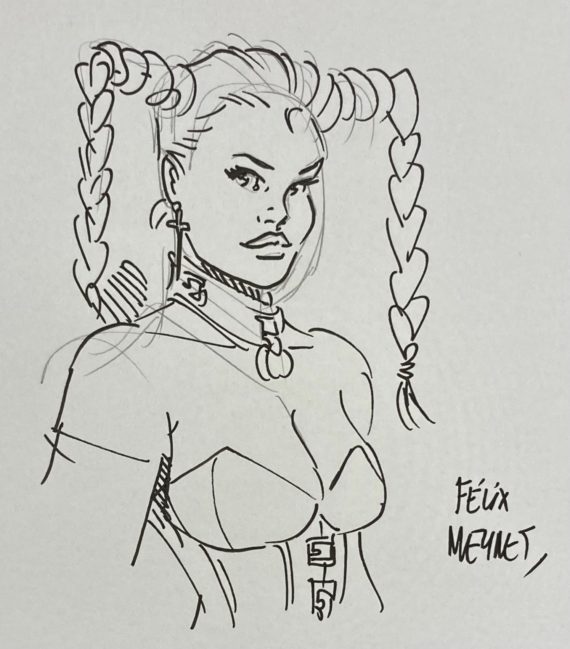 Meynet - Portfolio Il était 7 fois N° 27 + Dédicace (2023)