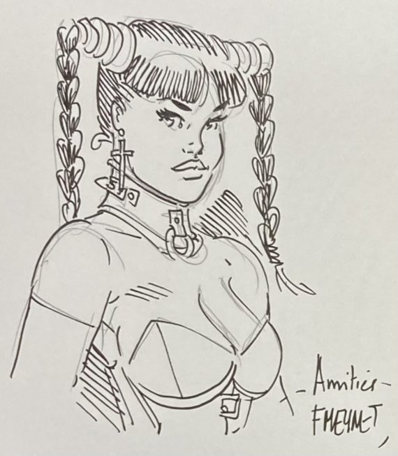 Meynet - Portfolio Il était 7 fois N° 27 + Dédicace (2023) A