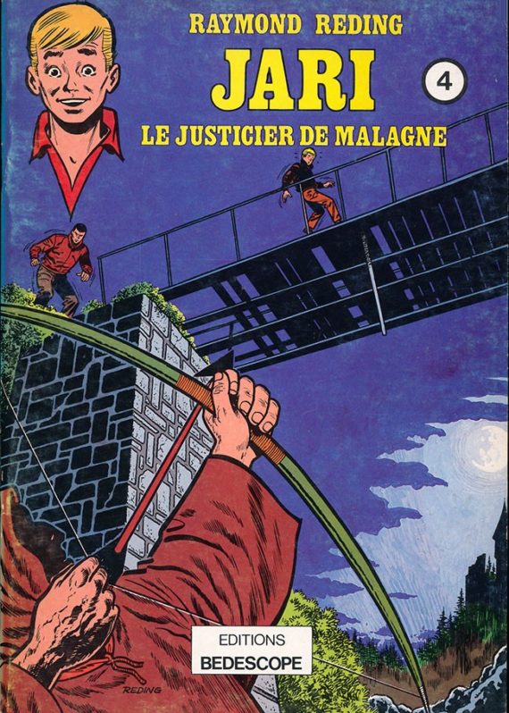 Raymond Reding - Jari N° 4 "Le justicier de Malagne" (1978)