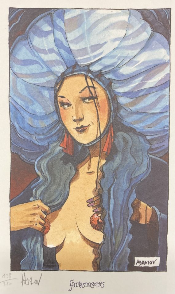 Adamov & Dufaux - L'impératrice rouge N° 4 "Les grands cachalots" + ex libris (2003)