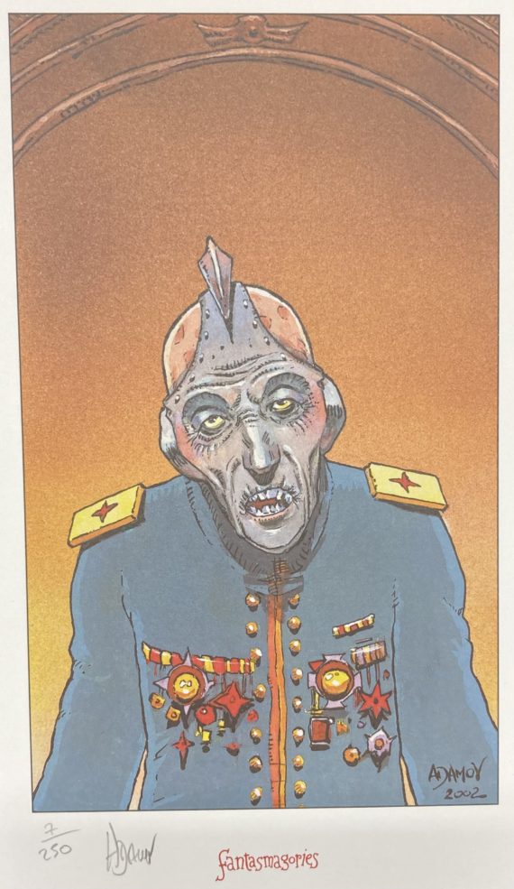 Adamov & Dufaux - L'impératrice rouge N° 3 "Impurs" + ex libris (2002)