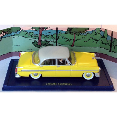 Hergé Tintin – La Chrysler jaune “L’ Affaire Tournesol” – Atlas 1/43e (2005)