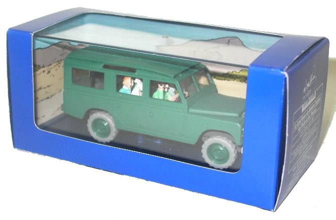 Hergé Tintin – Le Land Rover du Général Tapioca “Tintin et les picaros” – Atlas 1/43e (2005)