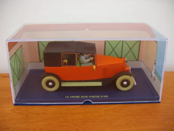 Hergé Tintin - Le taxi Renault NN "Les Cigares du Pharaon" - Atlas 1/43e (2005)