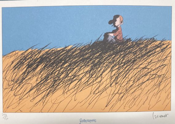 Manu Larcenet - Le combat ordinaire N° 2 "Les quantités négligeables" + Ex libris (2004)