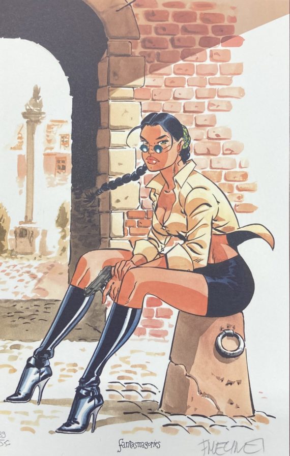 Meynet & Yann - Les éternels N° 2 "Mira" + Ex libris (2004)