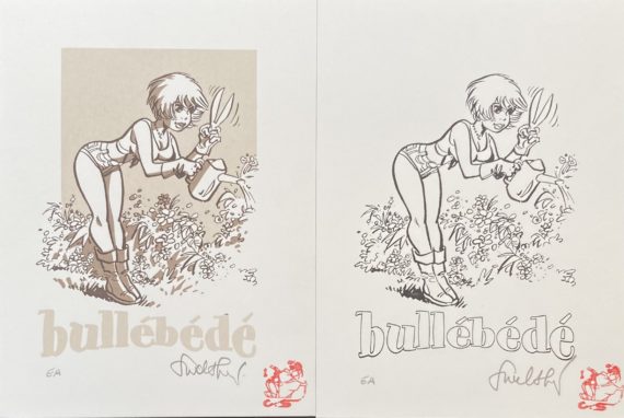 Walthéry - Natacha 2 ex libris