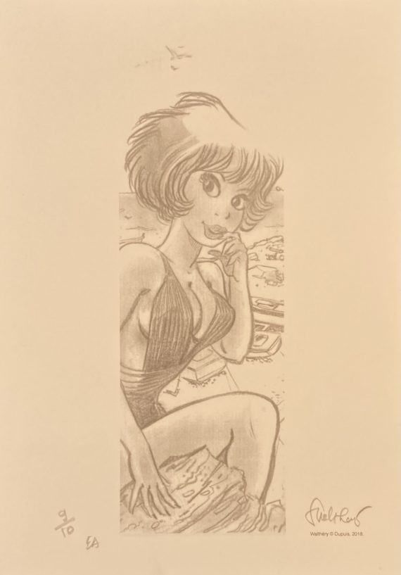 Walthéry - Natacha ex libris