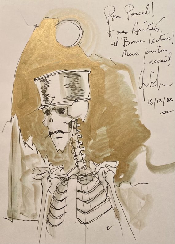 Liberge - Monsieur Mardi-Gras Descendres N° 1 "Bienvenue !" - Dédicacé (1998)