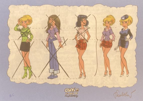 Walthéry - Natacha ex libris