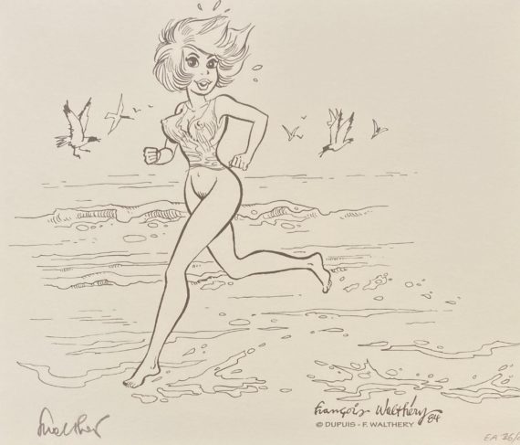 Walthéry - Natacha ex libris (1984)