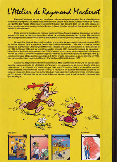 L'atelier de Raymond Macherot - Amazonie BD