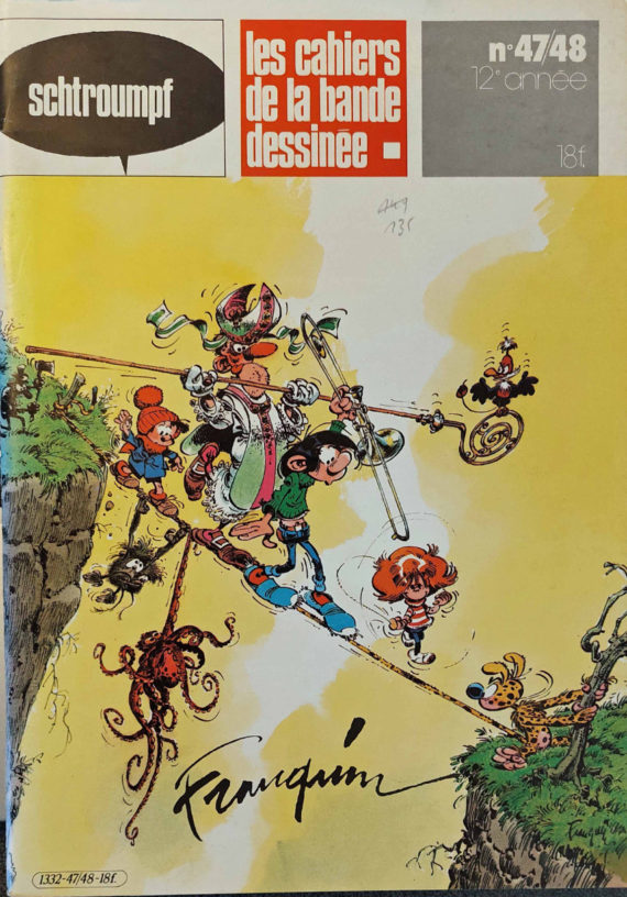 Franquin - Schtroumpf N° 47/48 - Les cahiers de la bande dessinée (1980)