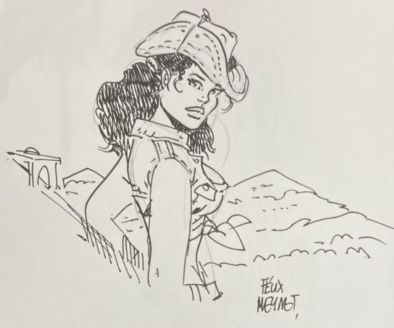 Meynet & Yann - Dédicace Les éternels N° 4 "Le puits des ténèbres" - Tirage de tête (2006)